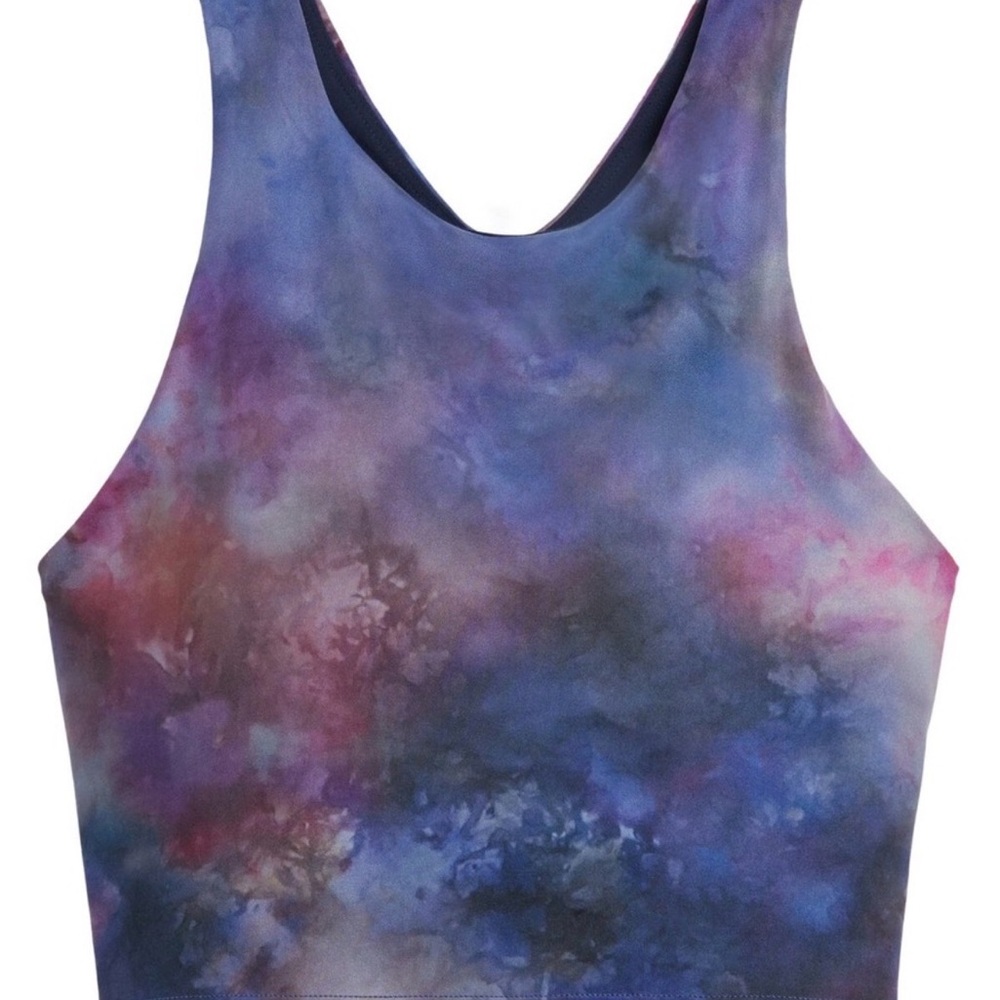 Athleta Conscious Crop Printed D-DD